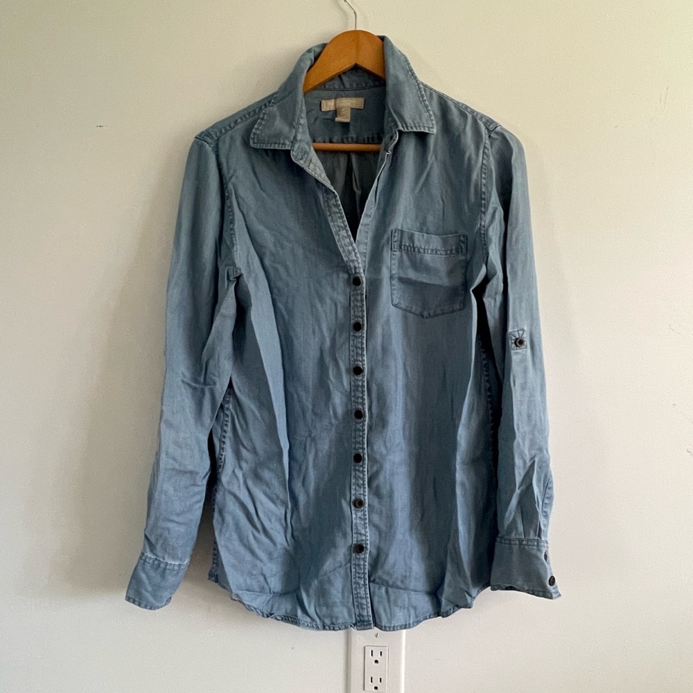 Banana Republic Denim Blue Shirt
